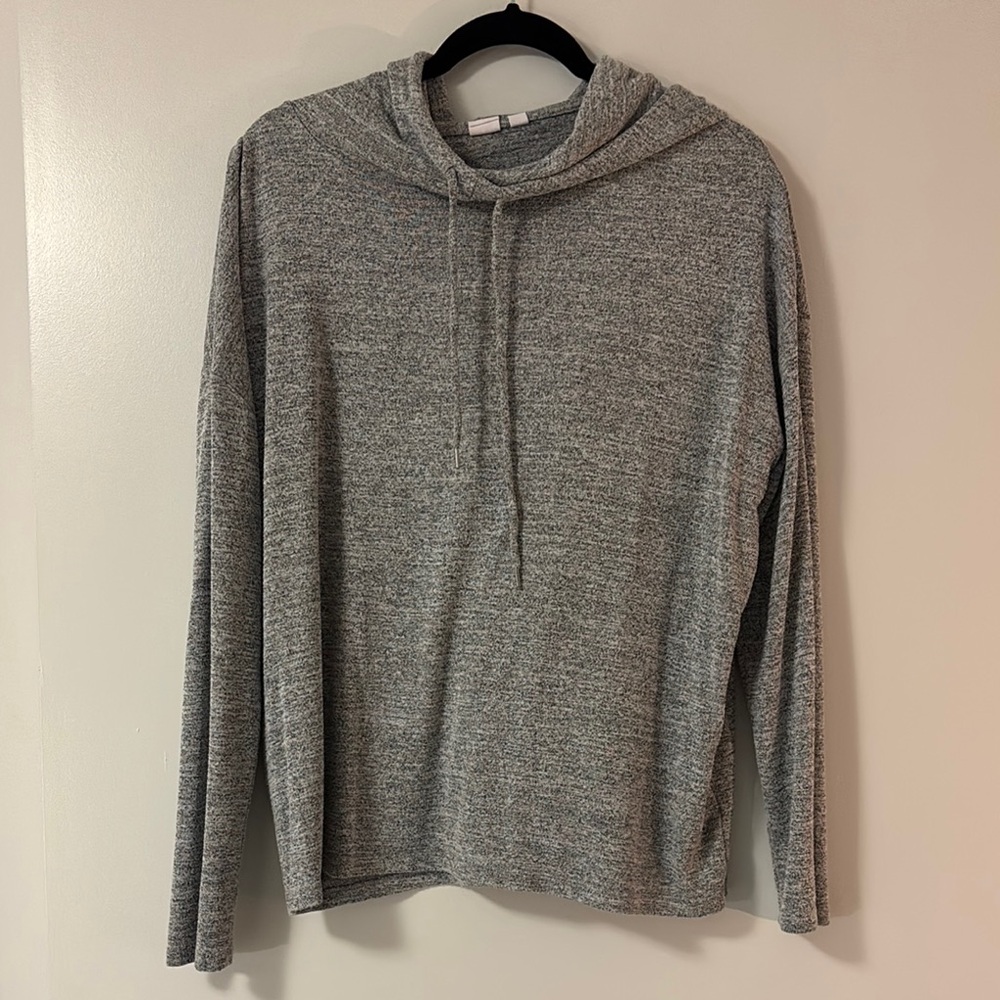 Gap stretchy Gray Hooded Sweatshirt(in black too)